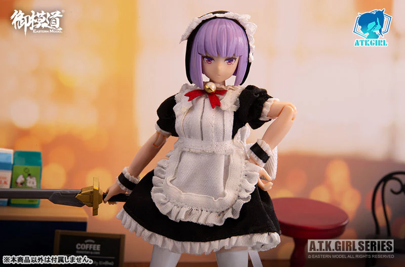 1/12 A.T.K. Girl Maid Outfit + Designated Plain Body Set - Image 3