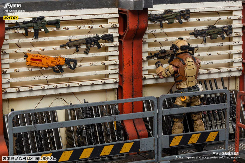 1/18 Battle for the Stars Mecha Depot Weapon Section Diorama - Image 9