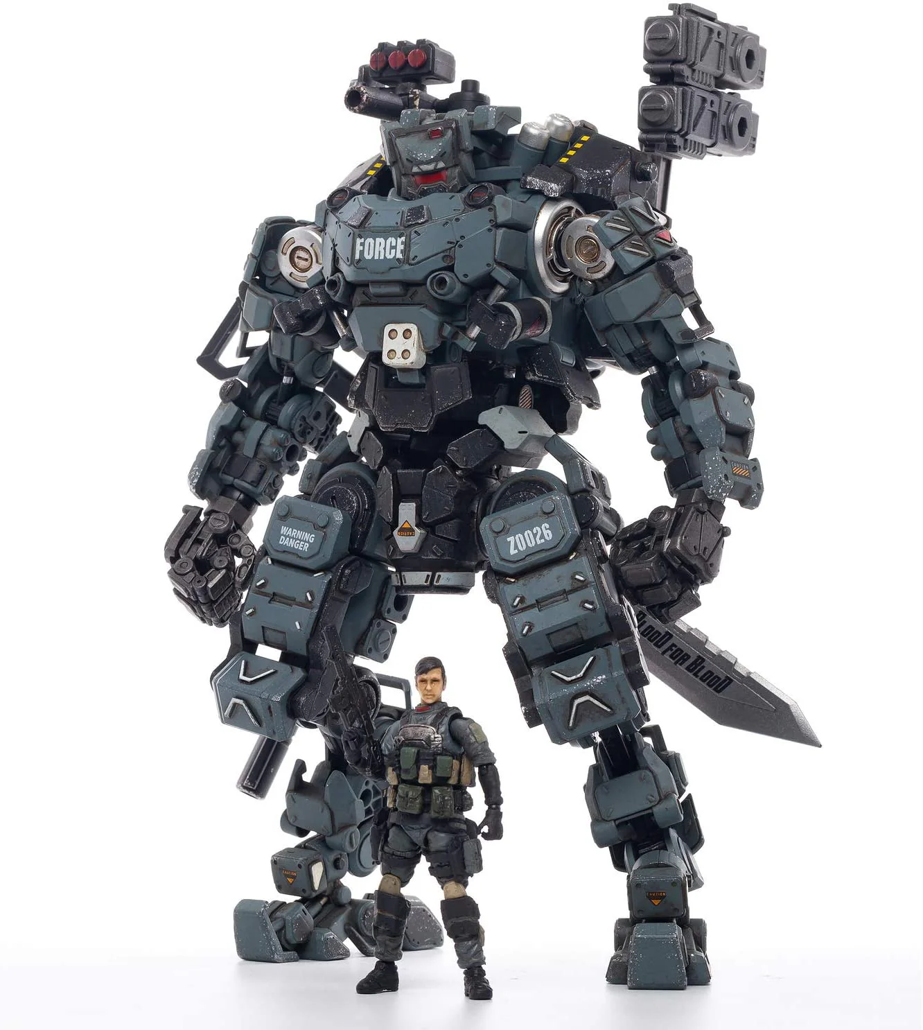 1/25 Steel Bone Steel Bone Classic Armor Mecha Gray