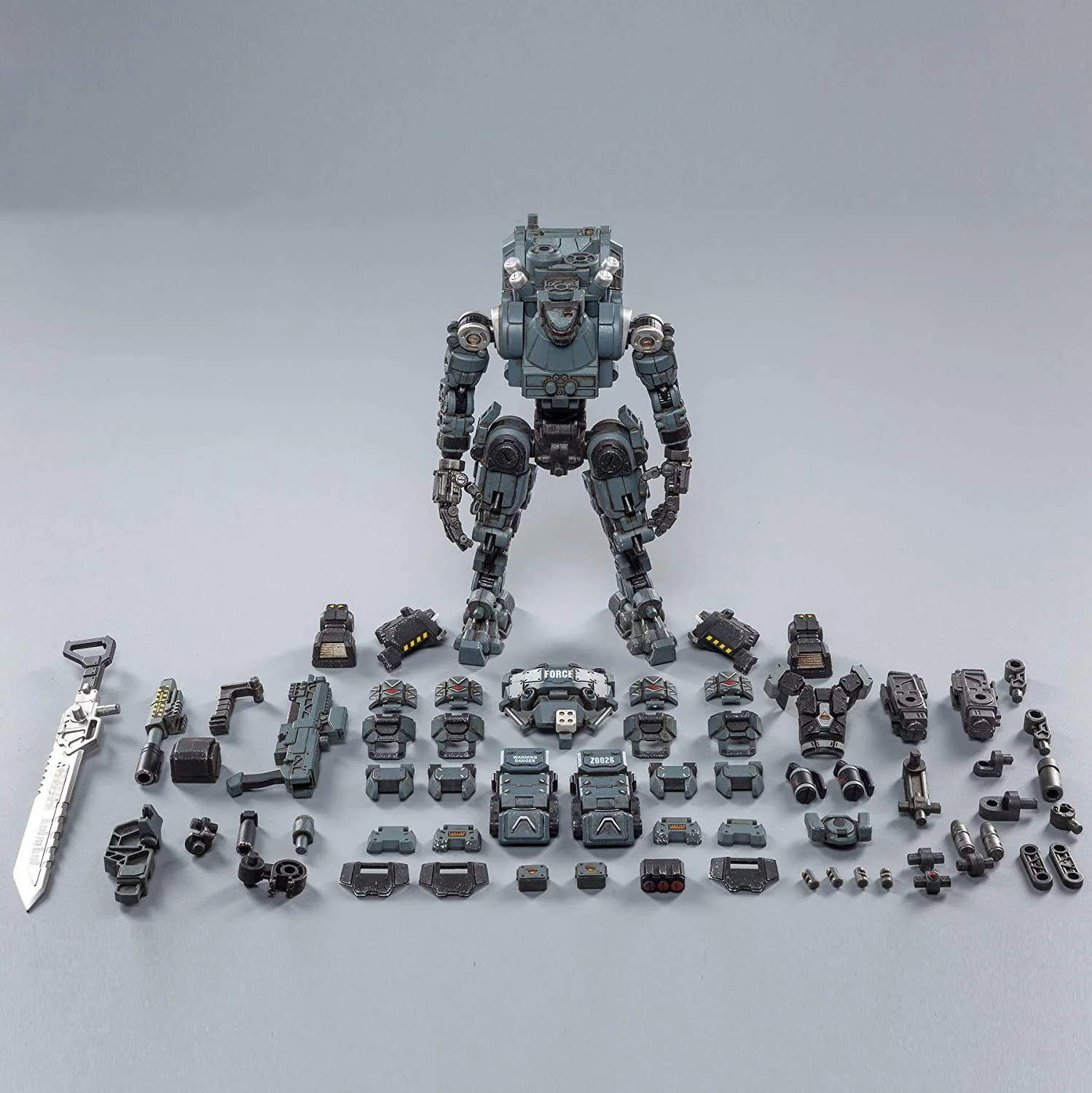 1/25 Steel Bone Steel Bone Classic Armor Mecha Gray - Image 2