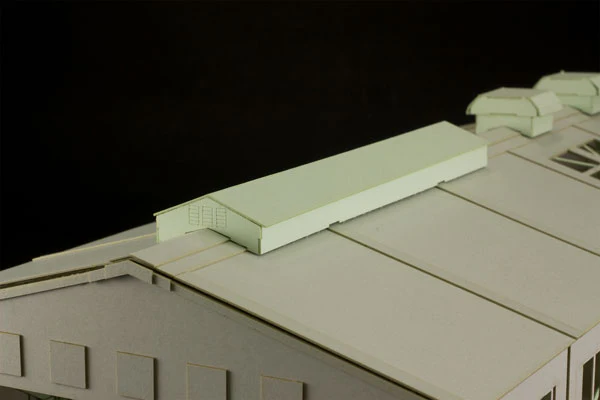 1/80 Train Depot Paper Kit - Image 2