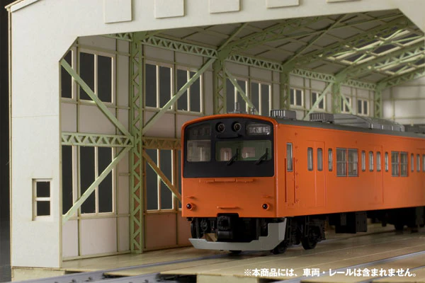 1/80 Train Depot Paper Kit - Image 6