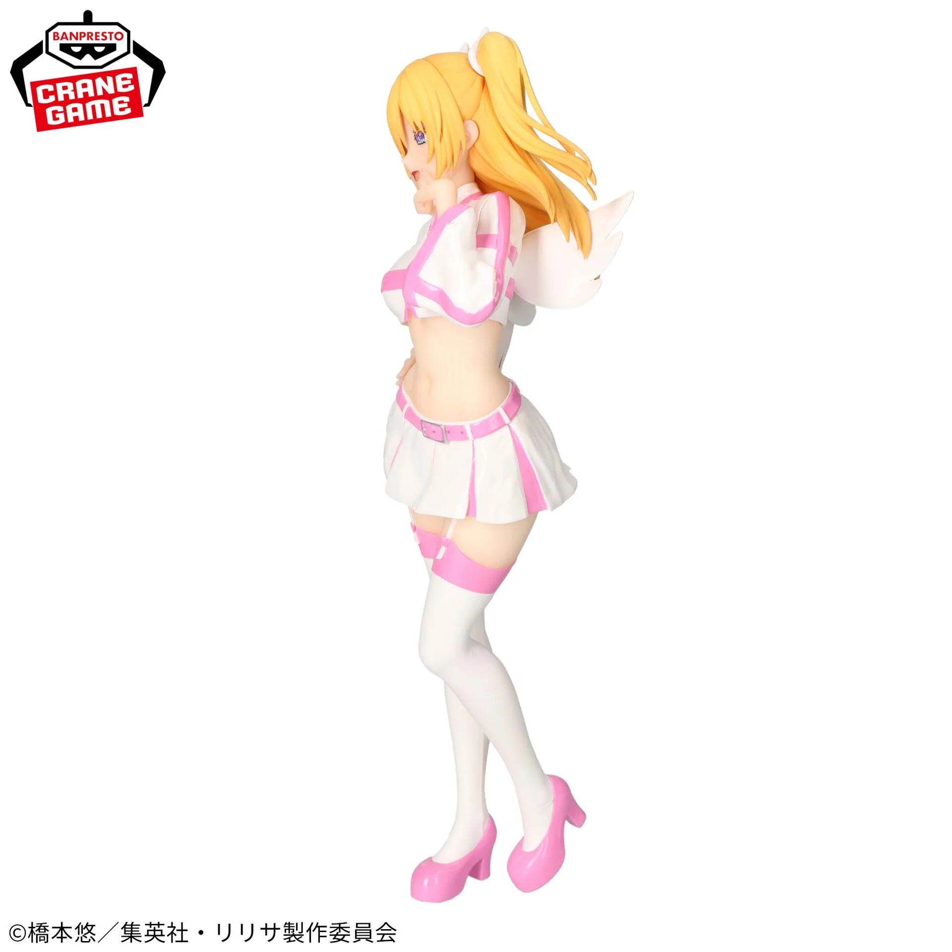 2.5-jigen no Yuuwaku - Amano Ririsa - Glitter & Glamours - Angel Costume Ver. (Bandai Spirits) - Image 4