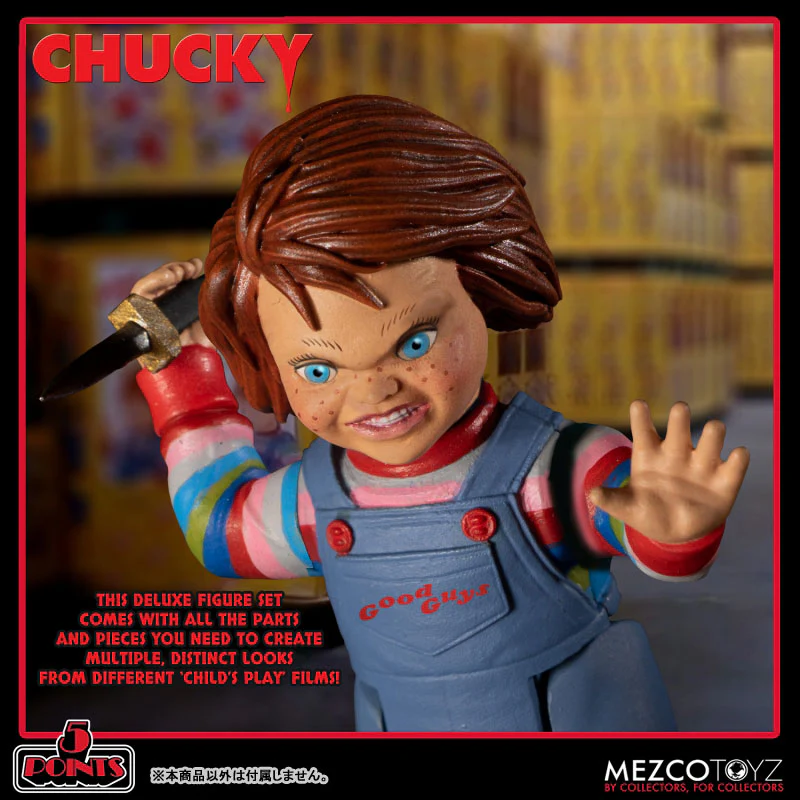 5 Point / Child's Play Series: Chucky Action Figure Deluxe Set - Image 11