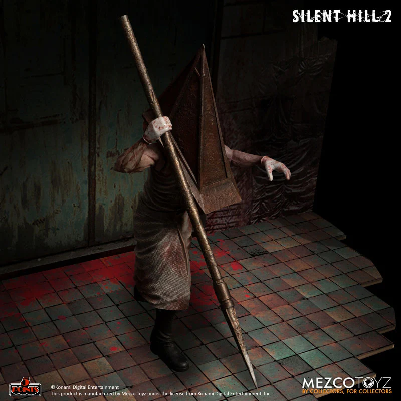 5 Point Silent Hill 2 Red Pyramid Thing & Bubble Head Nurse 3.75 Inch Action Figure Deluxe Set - Image 11