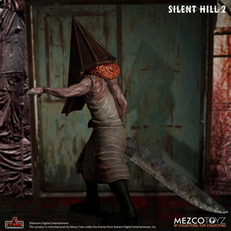 5 Point Silent Hill 2 Red Pyramid Thing & Bubble Head Nurse 3.75 Inch Action Figure Deluxe Set - Image 8
