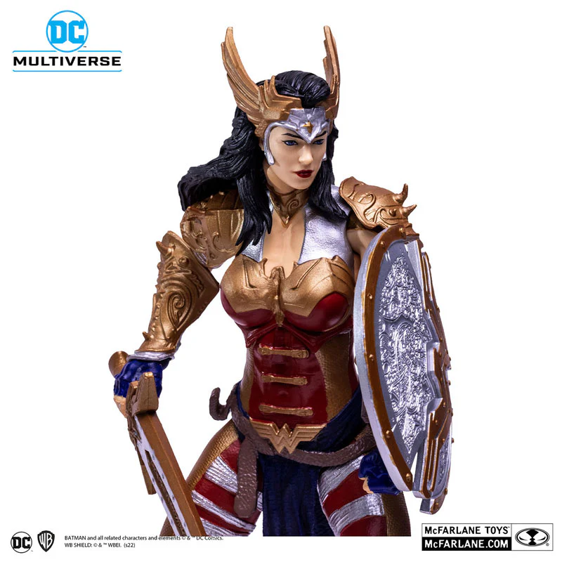 7 Inch, Action Figure #159 Wonder Woman (Variant Paint /Todd McFarlane Version) - Image 8