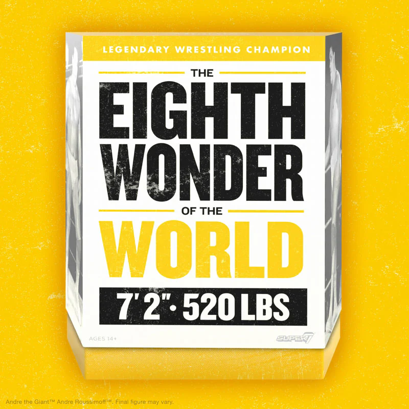 Andre the Giant Ultimate 8 Inch Action Figure ver.2 - Image 5
