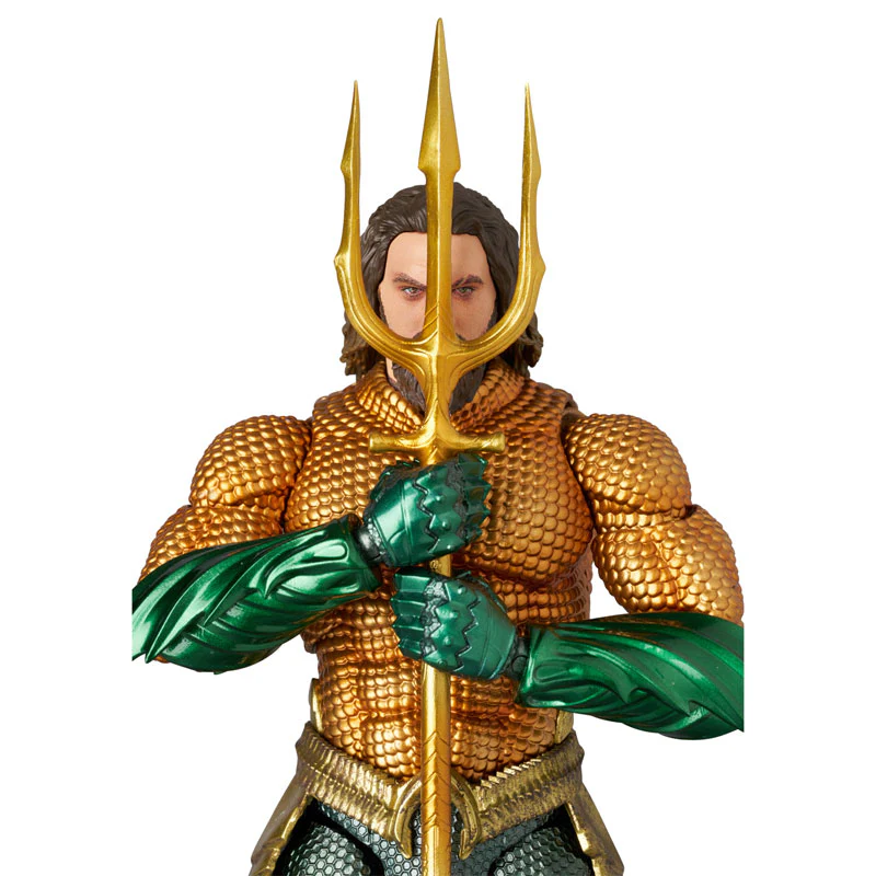 Aquaman and the Lost Kingdom - Aquaman - Mafex (No.267) - Gold ＆ Green Suit (Medicom Toy) - Image 5