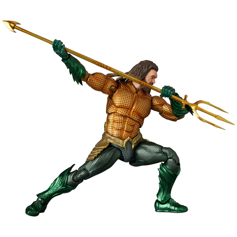 Aquaman and the Lost Kingdom - Aquaman - Mafex (No.267) - Gold ＆ Green Suit (Medicom Toy) - Image 6