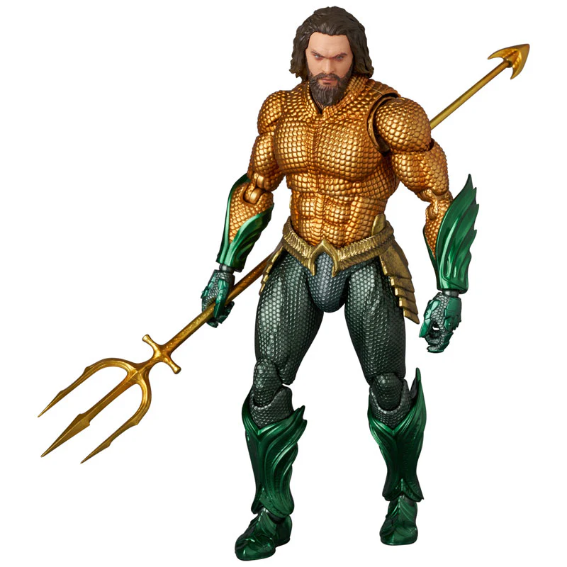 Aquaman and the Lost Kingdom - Aquaman - Mafex (No.267) - Gold ＆ Green Suit (Medicom Toy) - Image 7