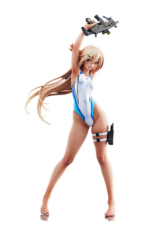 ARMS NOTE - Sueibu no Kouhai - 1/7 - Aoiro Line no Mizugi Ver. (Amakuni, Hobby Japan) [Shop Exclusive]