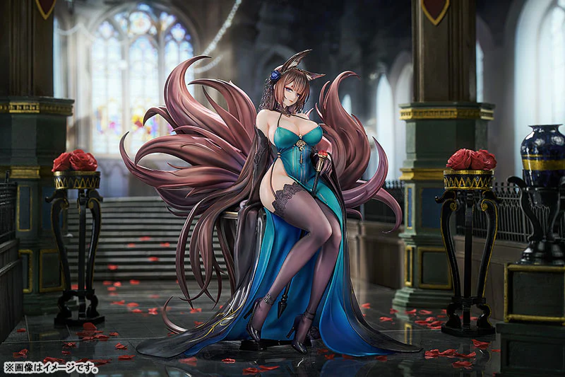 Azur Lane - Amagi (CV) - 1/7 - Throne of Fallen Petals Ver. (Good Smile Arts Shanghai, Good Smile Company) - Image 2