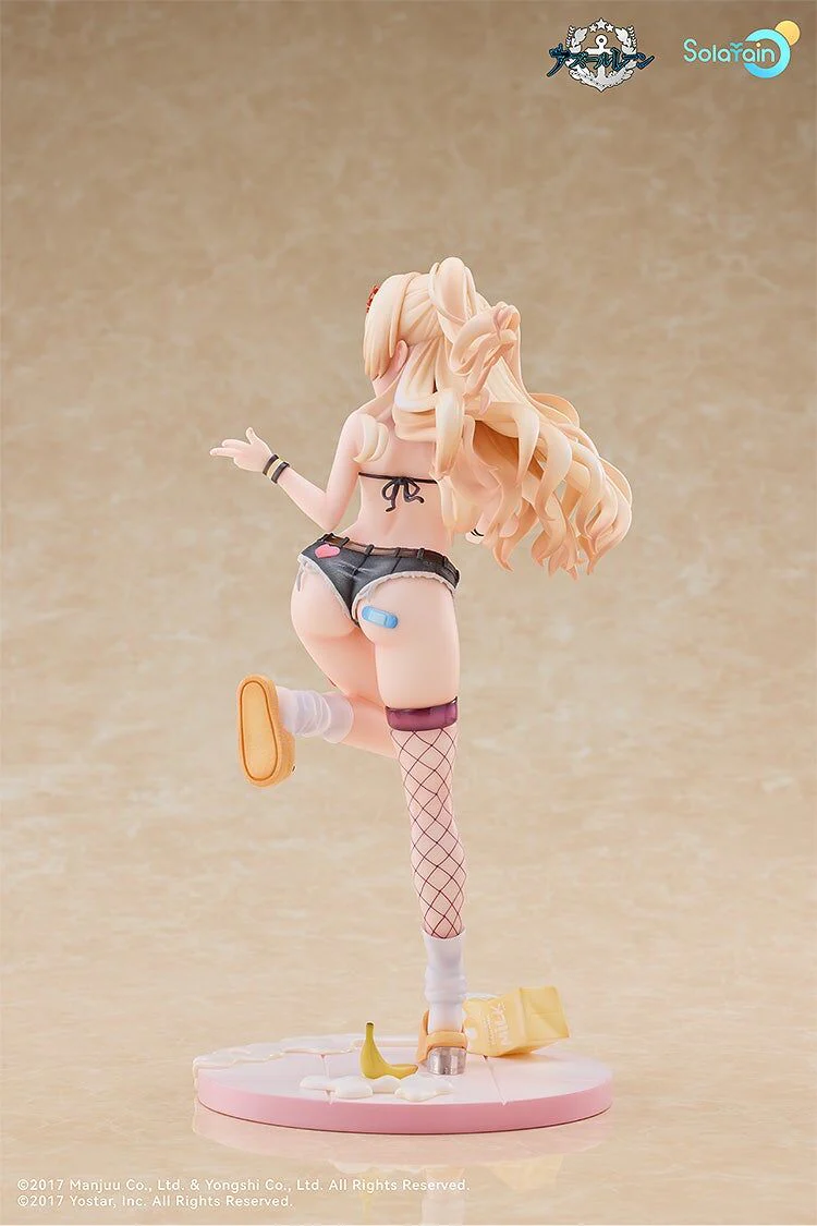Azur Lane - Bache - 1/7 - Anniversary Illustration Ver. with Plushie Set (Solarain) - Image 7
