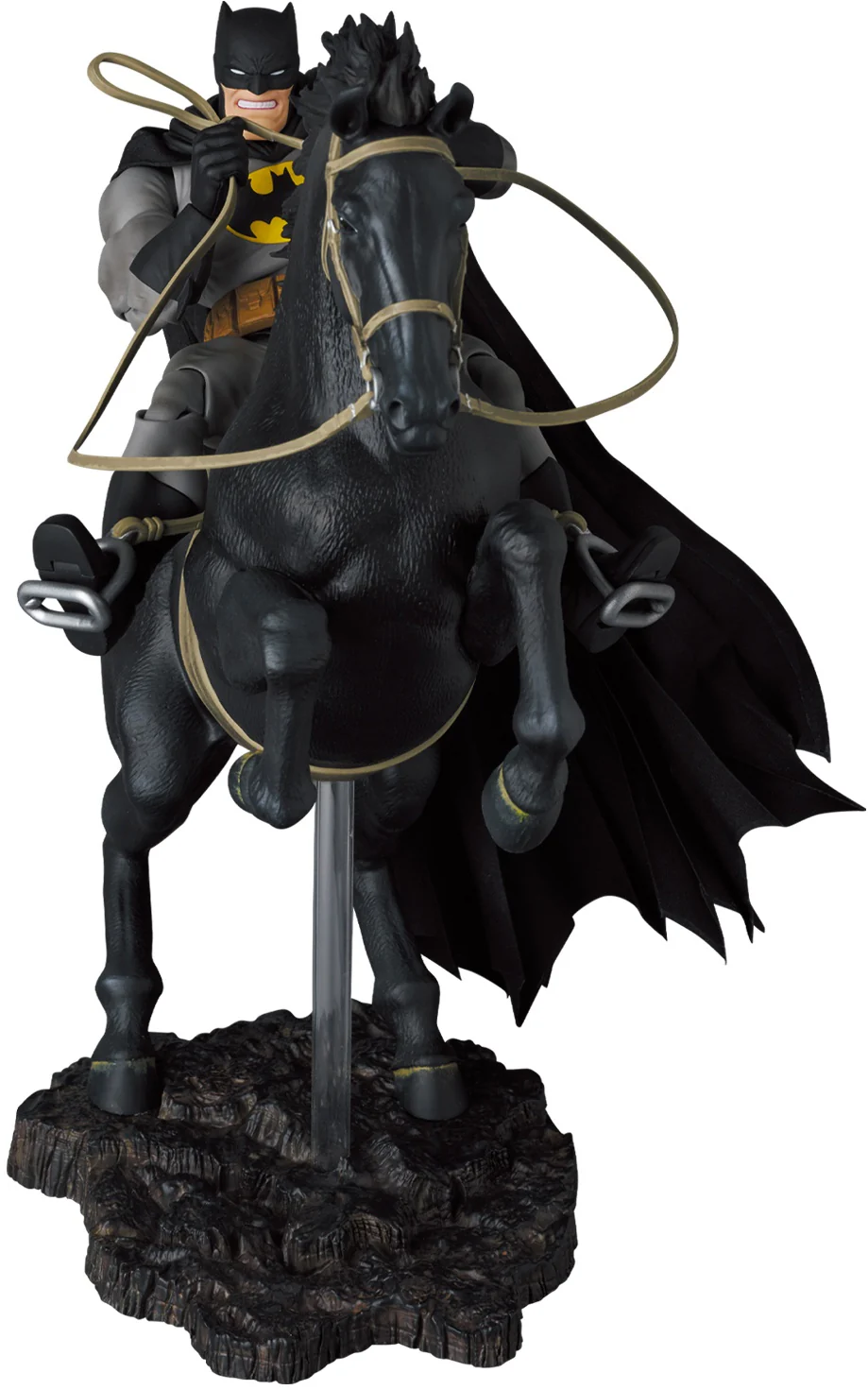 Batman: The Dark Knight Returns - Batman - Mafex (No.205) - & Horse (Medicom Toy)