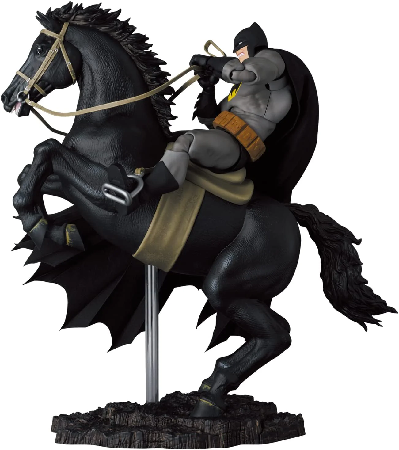 Batman: The Dark Knight Returns - Batman - Mafex (No.205) - & Horse (Medicom Toy) - Image 2