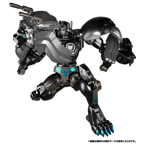 Beast Wars II - Black Lio Convoy - The Transformers: Masterpiece MP-48+ (Takara Tomy) - Image 2