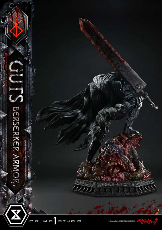 Berserk - Guts - Ultimate Premium Masterline - 1/4 - Berserker Armor, Grunbeld VS Guts (Prime 1 Studio) - Image 8