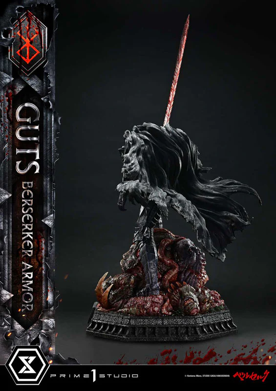 Berserk - Guts - Ultimate Premium Masterline - 1/4 - Berserker Armor, Grunbeld VS Guts (Prime 1 Studio) - Image 9