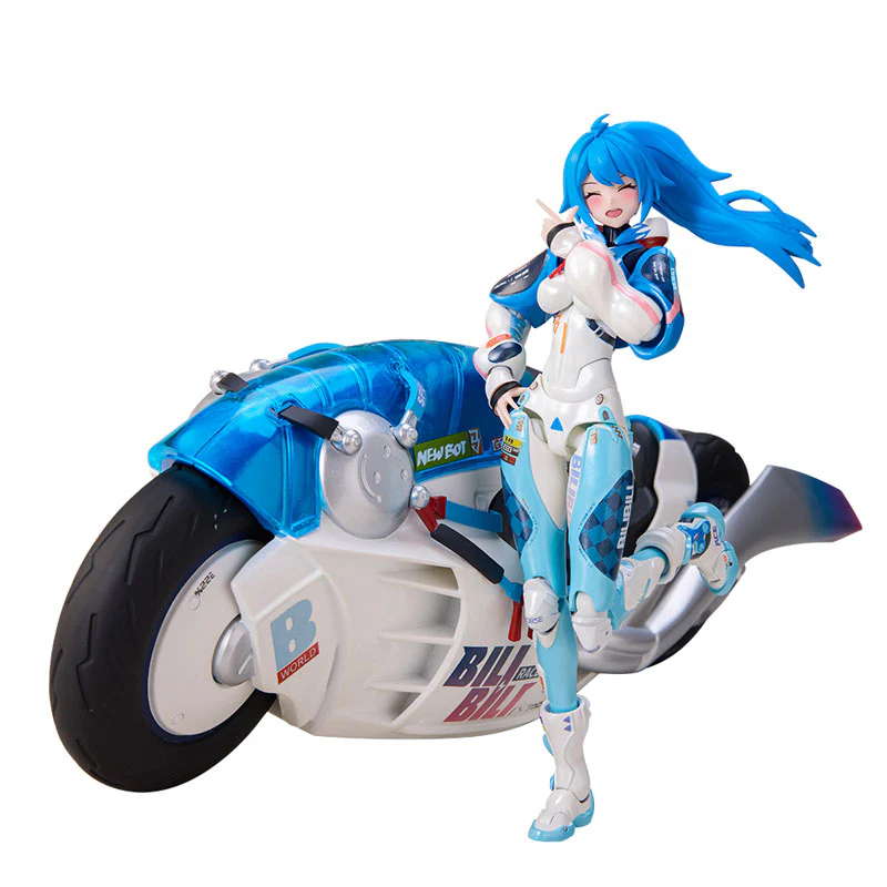 Bilibili - 22 Niang - Speed Slipstream - 1/12 - Bainianji Ver. - With Bike (AniMester, Nuclear Gold Reconstruction)