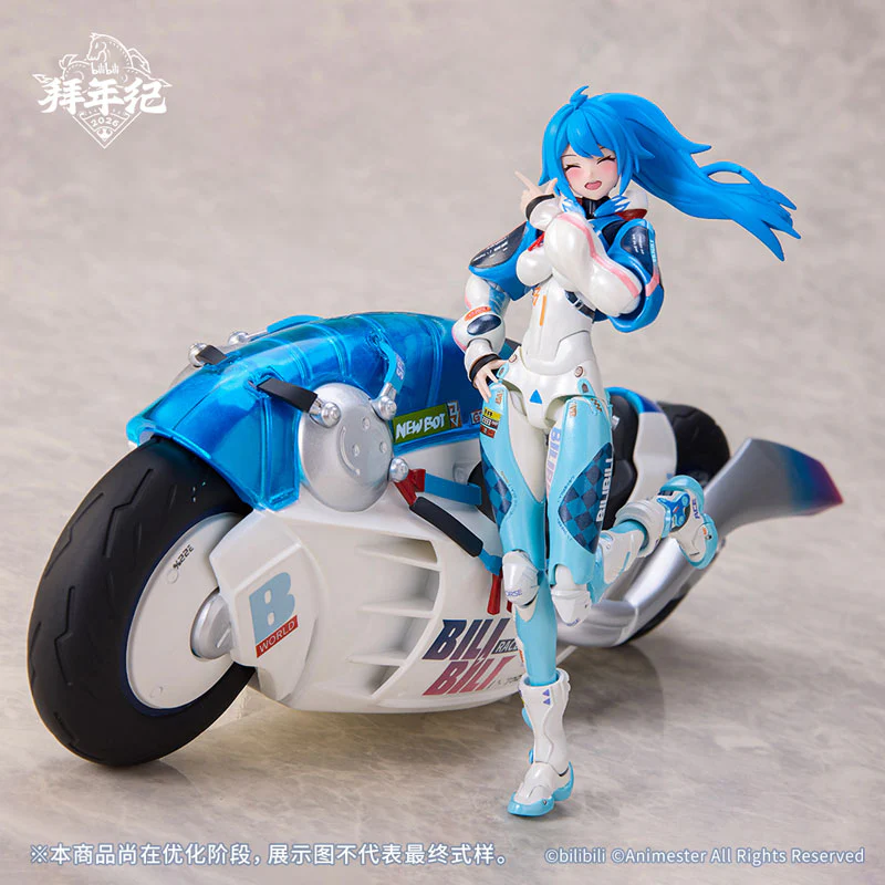 Bilibili - 22 Niang - Speed Slipstream - 1/12 - Bainianji Ver. - With Bike (AniMester, Nuclear Gold Reconstruction) - Image 3