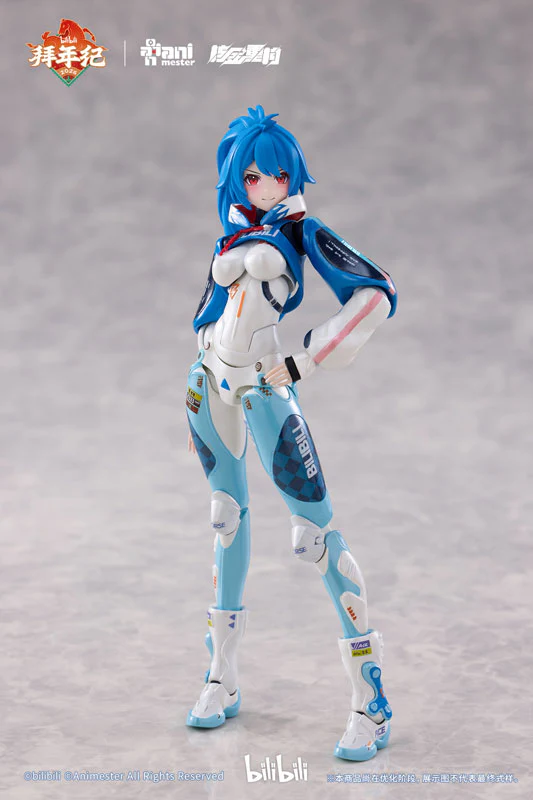 Bilibili - 22 Niang - Speed Slipstream - 1/12 - Bainianji Ver. - With Bike (AniMester, Nuclear Gold Reconstruction) - Image 6