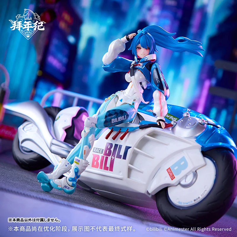 Bilibili - 22 Niang - Speed Slipstream - 1/12 - Bainianji Ver. - With Bike (AniMester, Nuclear Gold Reconstruction) - Image 9
