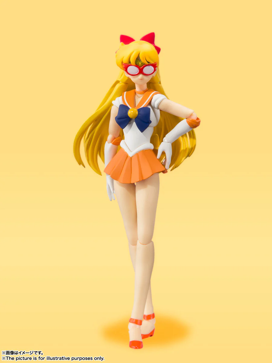 Bishoujo Senshi Sailor Moon - Artemis - Sailor Venus - S.H.Figuarts - Animation Color Edition - 2023 Re-release (Bandai Spirits) - Image 6