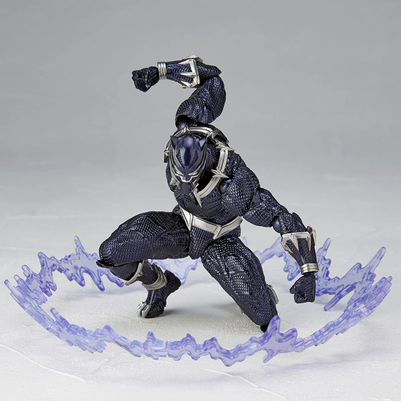 Black Panther - Amazing Yamaguchi No.030 - Revoltech - 2022 Re-release (Kaiyodo) - Image 6