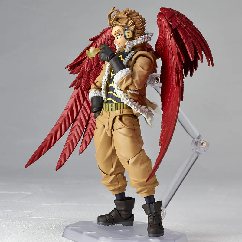 Boku no Hero Academia - Hawks - Amazing Yamaguchi No.029 - Revoltech - 2022 Re-release (Kaiyodo, Takara Tomy) - Image 5