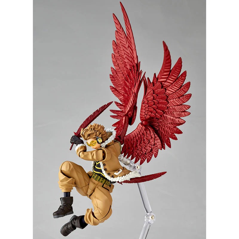 Boku no Hero Academia - Hawks - Amazing Yamaguchi No.029 - Revoltech - 2022 Re-release (Kaiyodo, Takara Tomy) - Image 6