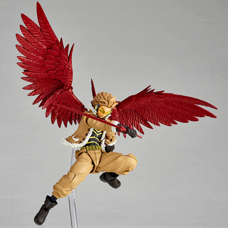 Boku no Hero Academia - Hawks - Amazing Yamaguchi No.029 - Revoltech - 2022 Re-release (Kaiyodo, Takara Tomy) - Image 8