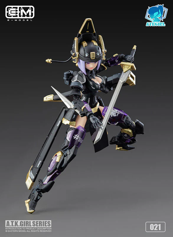[Bonus] Jinyi Wei Armor Girl JW-021 Universal Color Ver. Plastic Model - Image 11
