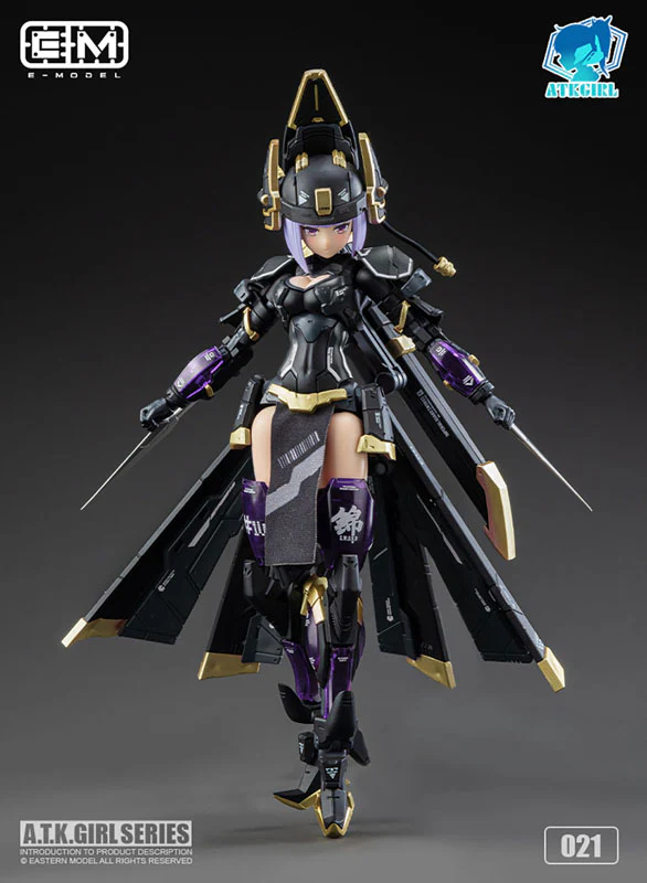 [Bonus] Jinyi Wei Armor Girl JW-021 Universal Color Ver. Plastic Model - Image 3