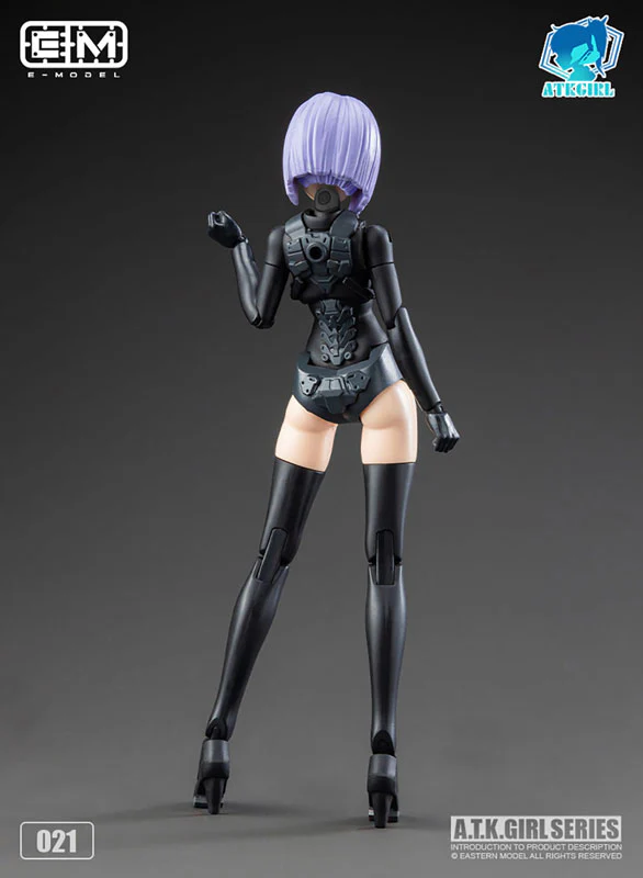 [Bonus] Jinyi Wei Armor Girl JW-021 Universal Color Ver. Plastic Model - Image 5