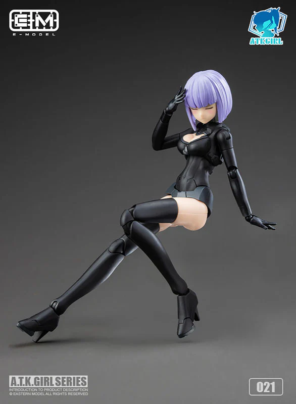 [Bonus] Jinyi Wei Armor Girl JW-021 Universal Color Ver. Plastic Model - Image 9