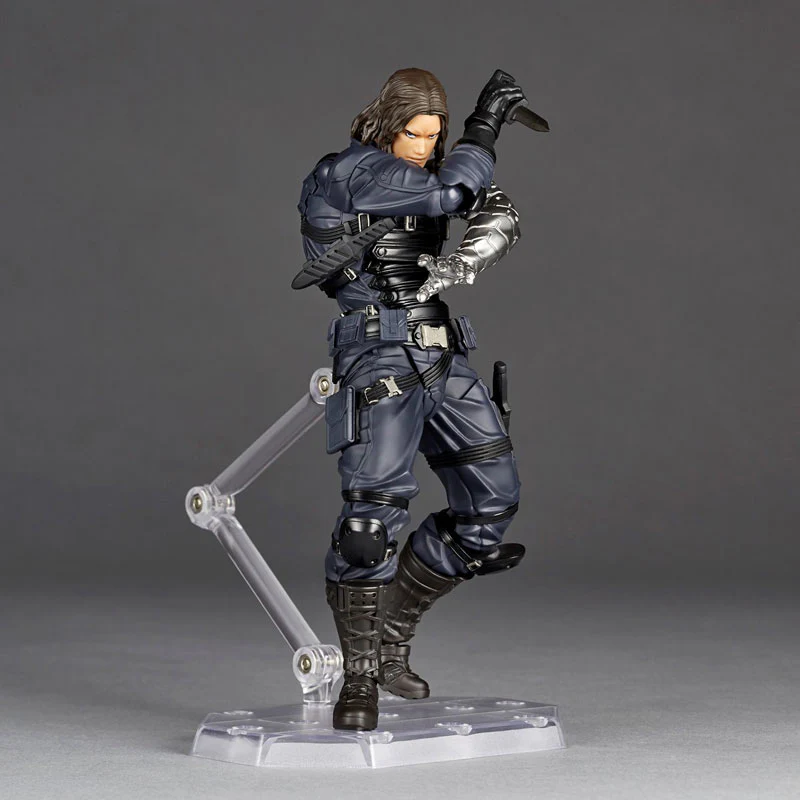 Captain America - Bucky Barnes - Winter Soldier - Amazing Yamaguchi - Revoltech (Kaiyodo) - Image 4