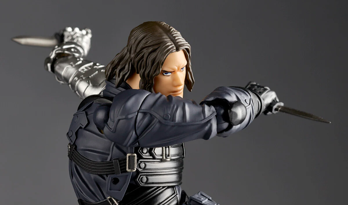 Captain America - Bucky Barnes - Winter Soldier - Amazing Yamaguchi - Revoltech (Kaiyodo) - Image 7