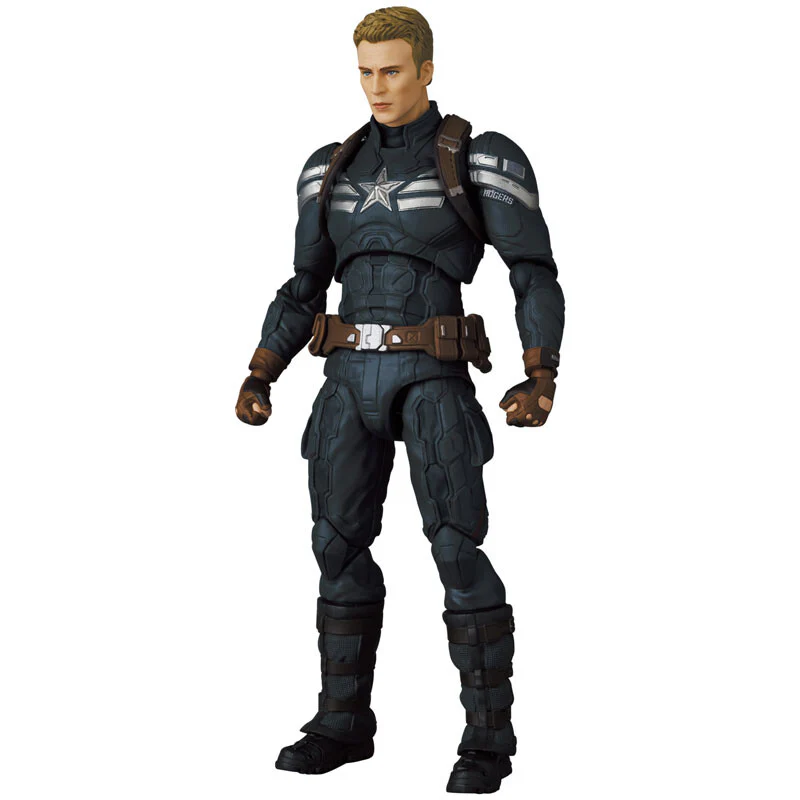 Captain America: The Winter Soldier - Captain America - Mafex No.202 - Stealth Suit (Medicom Toy) - Image 3