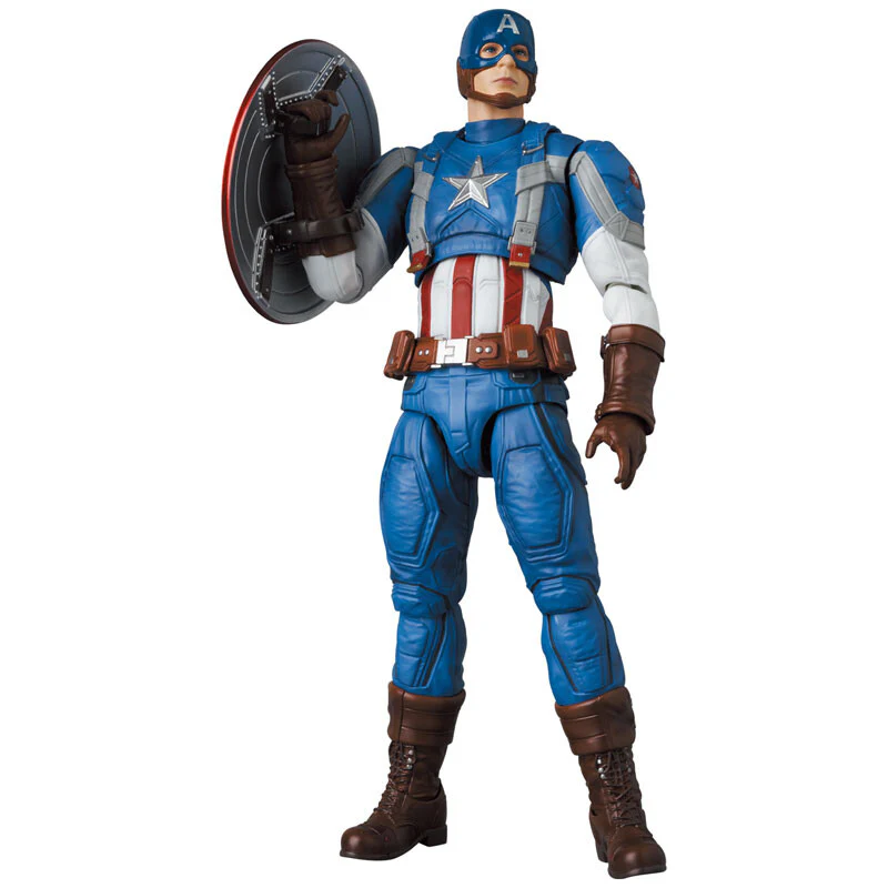 Captain America: The Winter Soldier - Captain America - Mafex No.220 - Classic Suit (Medicom Toy) - Image 5