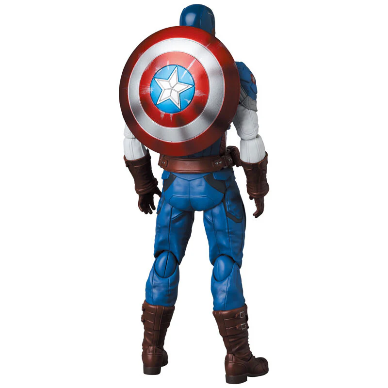 Captain America: The Winter Soldier - Captain America - Mafex No.220 - Classic Suit (Medicom Toy) - Image 6