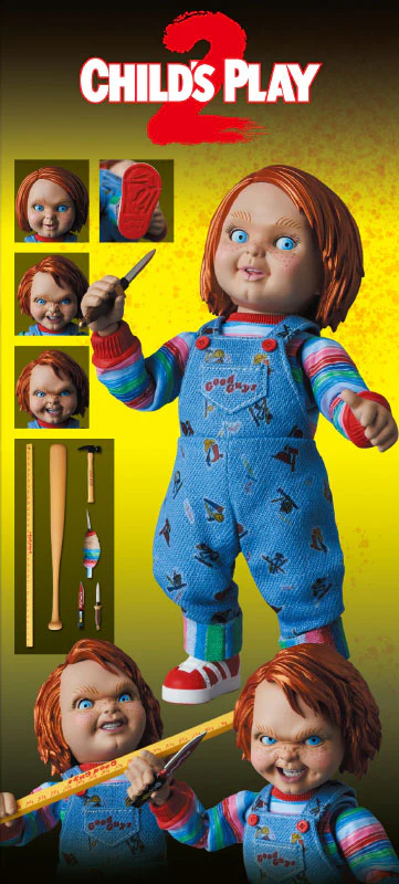 Child's Play 2 - Chucky - Mafex (No.112-278) (Medicom Toy) - Image 2
