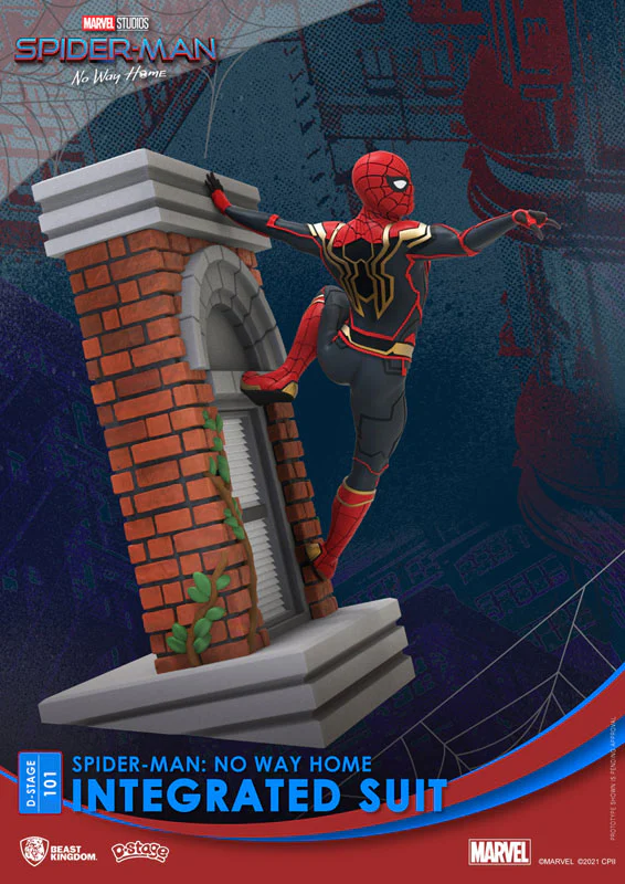 D Stage #101 "Spider-Man: No Way Home" Spider-Man (Integrated Suit) - Image 3