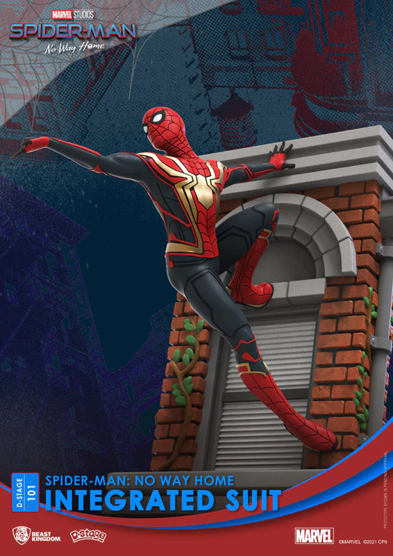 D Stage #101 "Spider-Man: No Way Home" Spider-Man (Integrated Suit) - Image 4
