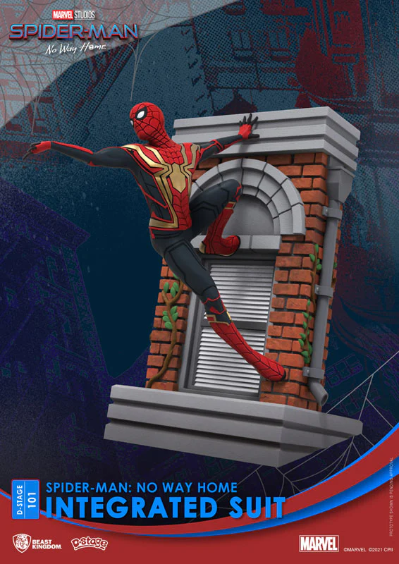 D Stage #101 "Spider-Man: No Way Home" Spider-Man (Integrated Suit) - Image 5