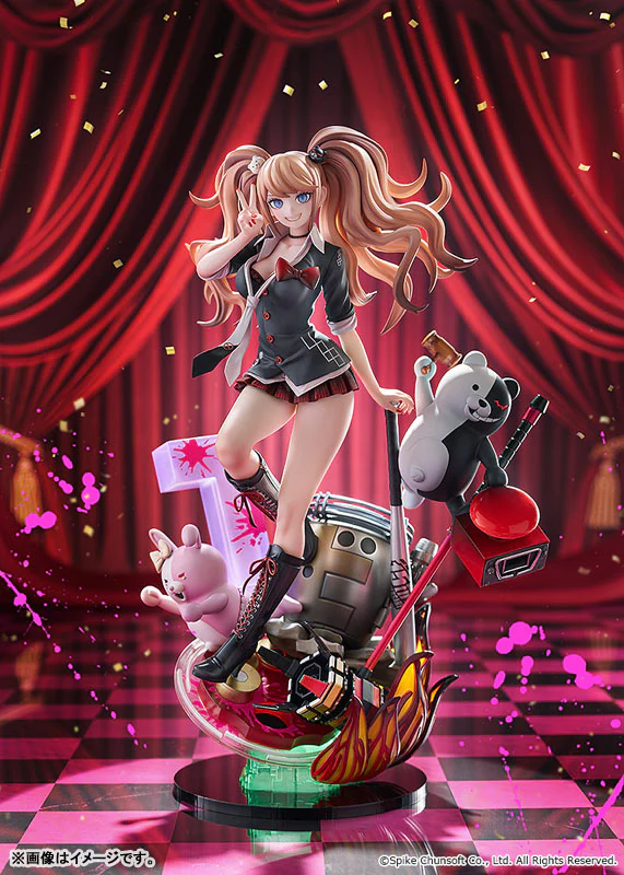 Danganronpa Kibou no Gakuen to Zetsubou no Koukousei - Enoshima Junko - Monokuma - Monomi - 1/7 - 15th Anniversary Ver. (Good Smile Company) - Image 5