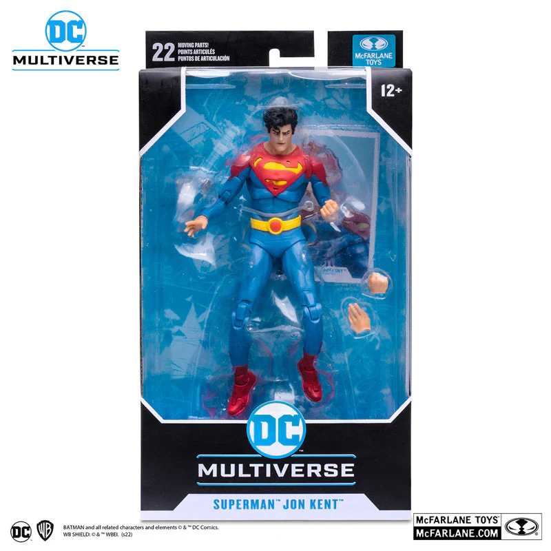 DC Comics - DC Multiverse: 7 Inch Action Figure - #151 Superman (Jon Kent) [Comic / DC Future State] - Image 8