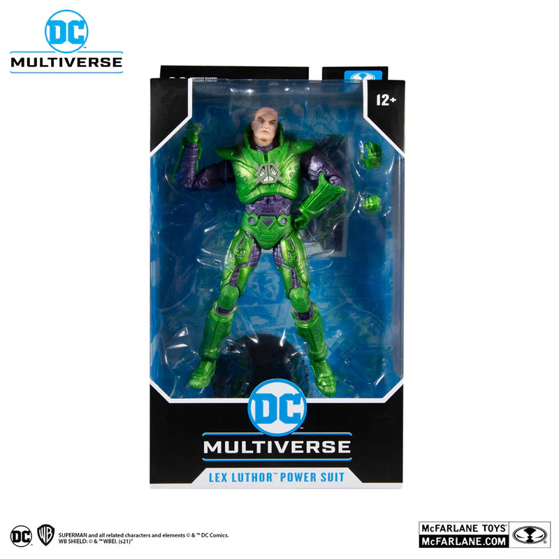 DC Comics DC Multiverse 7 Inch Action Figure Armored Lex Luthor [Comic] - Image 2