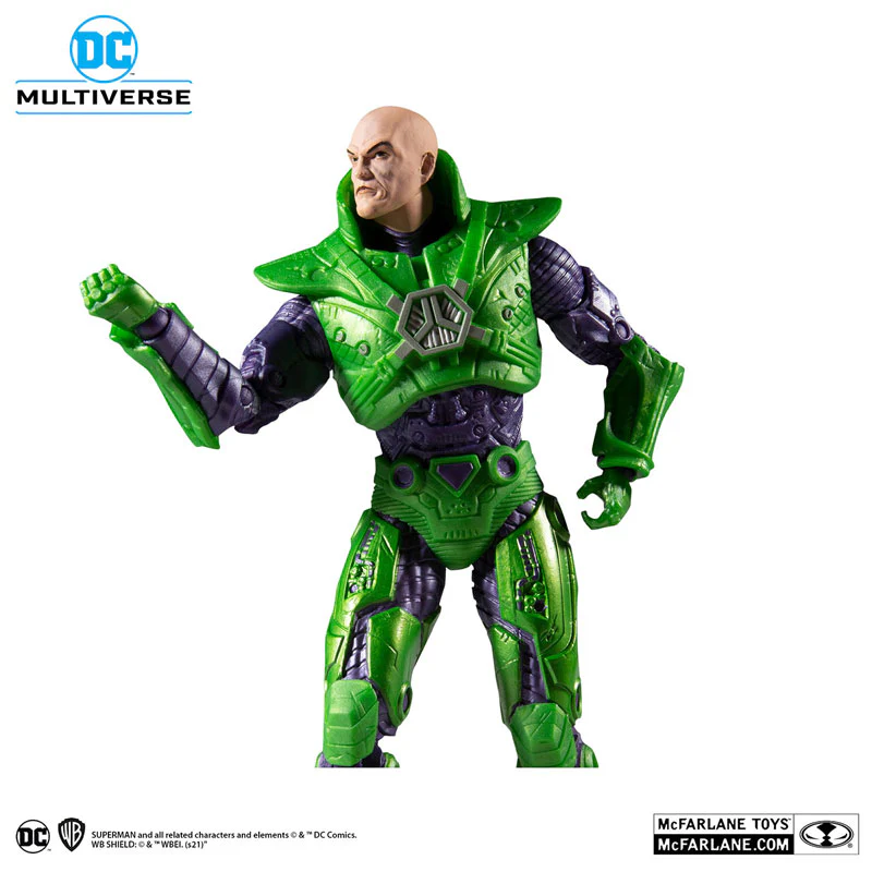 DC Comics DC Multiverse 7 Inch Action Figure Armored Lex Luthor [Comic] - Image 5