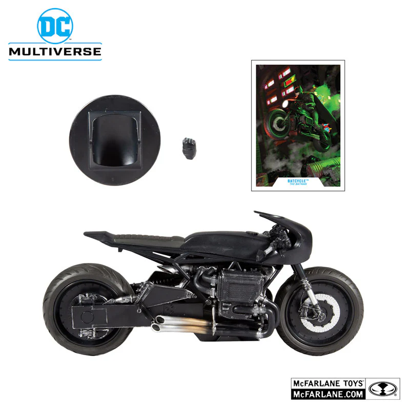 DC Comics - DC Multiverse: Vehicle - Batcycle [Movie / The Batman] - Image 5